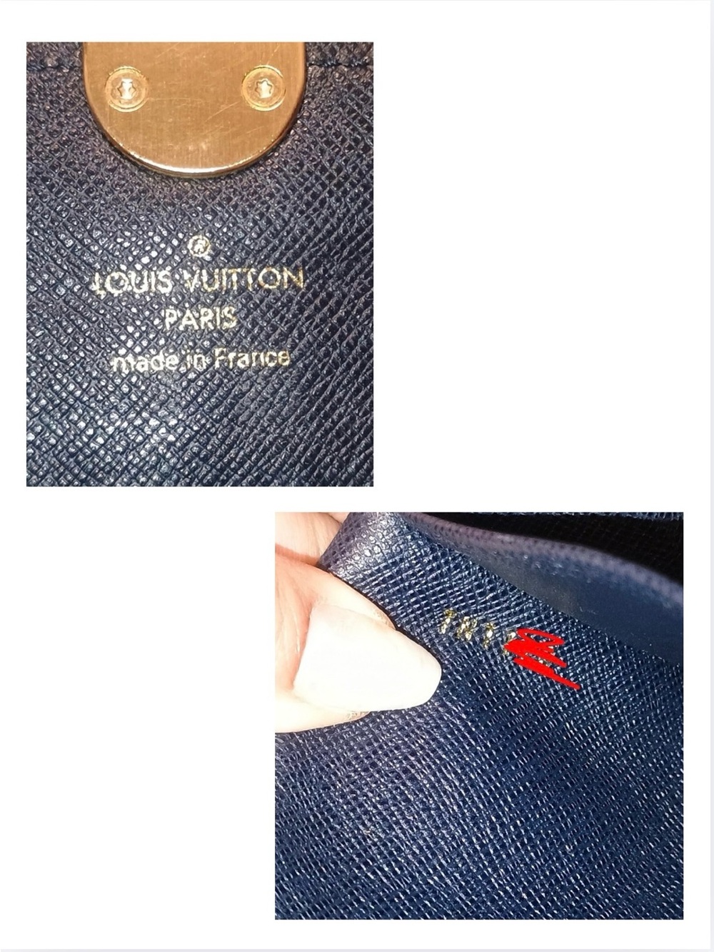 LOUIS VUITTON Mini Lin Monogram Clasp Wallet & Dust Bag, Authentic. EUC - Picture 11 of 17